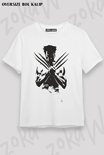 ZOKAWEAR Μπλουζάκι με στάμπα Unisex Oversize Wolverine 2 Design