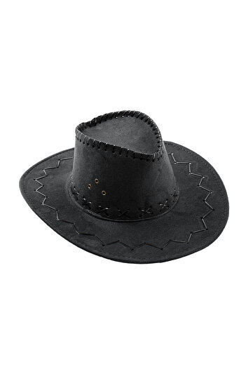 SAVEX Cowboy Hat - Fedora Hat - Black - Hg-200