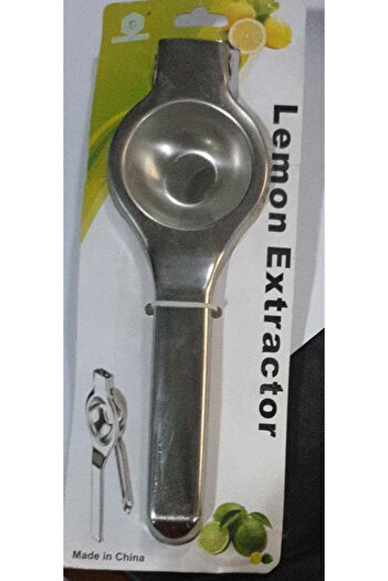 Generic Stainless Steel Lemon Squeezer Silver