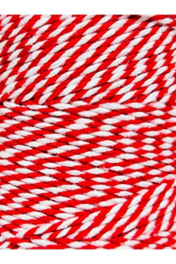 Akduman İplik 200 Mt Red-white Thread - Gift Packing, 200 Gr