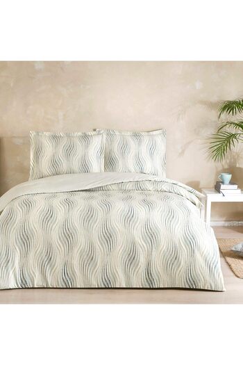 STOREMAX Polysight Montana Patterned 100% Cotton Duvet Cover Set, Beige, Double Size (Duvet Cover: 200X220 Cm/Sheet: