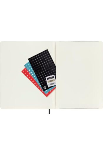 STOREMAX Polysight Weekly Planner, Domestic for Notes, 12 Months 2024, Agenda 2024, XL 19 X 25, Soft with Lock