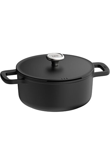 STOREMAX Sellbuyst Leo Phantom Non-Stick Covered Pot 24 cm Trendy 266450