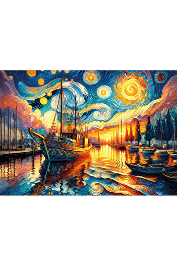 Art Puzzle 260 Piece Brush of the Sea Puzzle