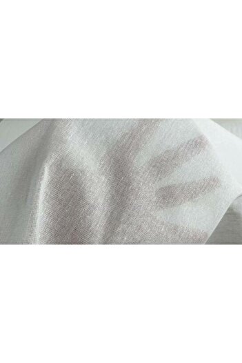 FabricLoom Raw cotton fabric 100% natural, organic cotton fabric, by the yard or meter, white natural paint.