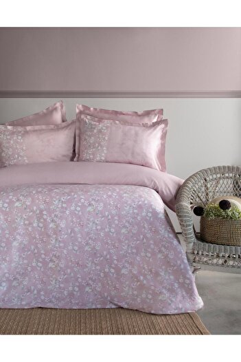 Apricitas HOME Double Franny Rose Elegance Satin Duvet Cover Set