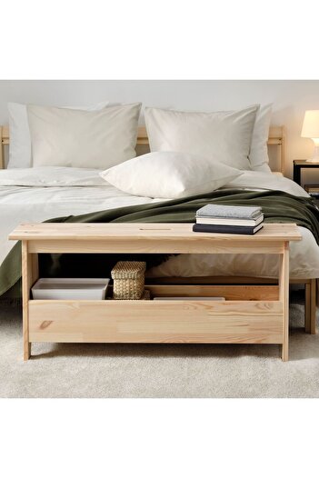 IKEA bank, çam, 100 cm