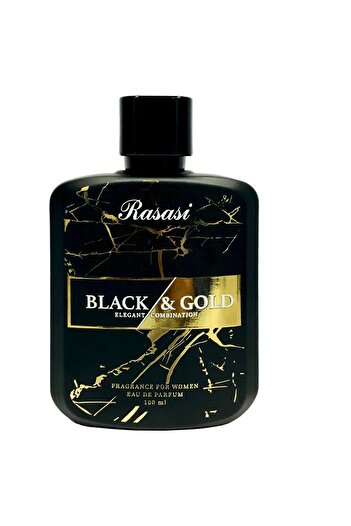 Rasasi Black & Gold Fragrance For Women Eau De Parfum 100Ml 100ml