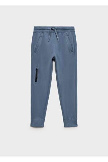 MANGO Kids Jogger Pants with Elastic Waist