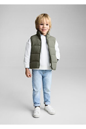 MANGO Baby Quilted Vest