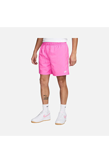 Nike Sportswear Club+ Flow Versatile Weave Loose Erkek  Spor Pembe Deniz Şort