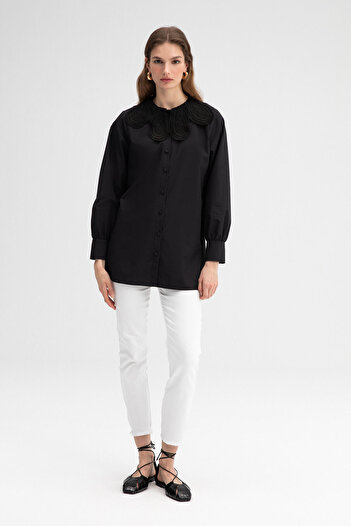 Touché Privé Embroidery Detailed Collar - Shirt