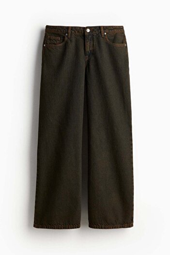 H&M Baggy Wide Low Jeans