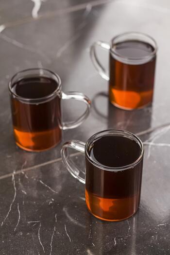 EWs 3 Pack Borosilicate Heat Resistant Thermal Glass Mug (3 X 200 ml)