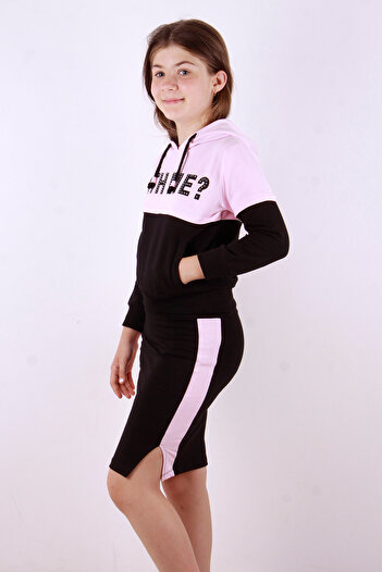 Toontoy Girl - With Me? Printed Skirt Set