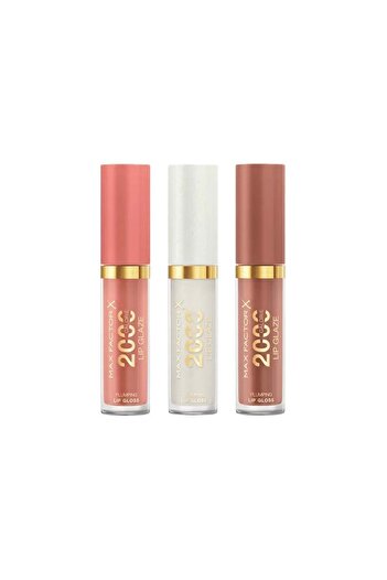 Max Factor X 3-Piece 2000 Calorie Lip Glaze Gloss Set