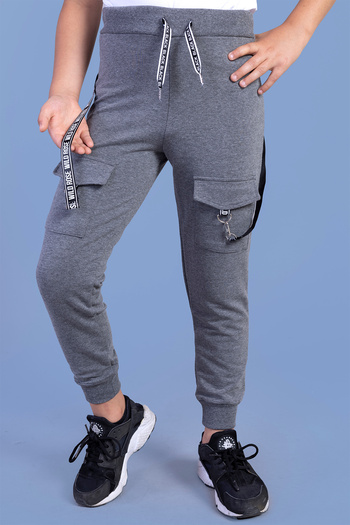 Toontoy Boy's Jogger Sweatpants - Cargo Pocket