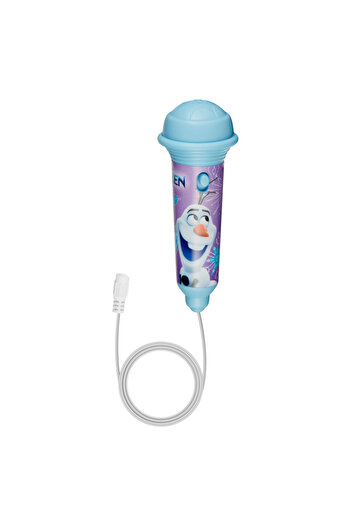 Frozen Disney Frozen Karlar Ülkesi Mini Karaoke Mikrofon Seti Işıklı Kemer Kancalı Lisanslı Mikrofonlu DY-3