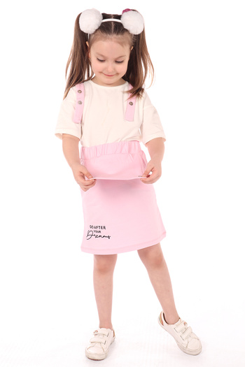 Toontoy 2-Piece Salopet Set for Girls
