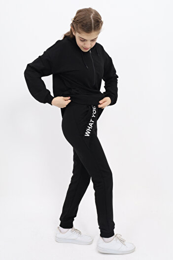 Toontoy Girl's Tracksuit Set - Printed