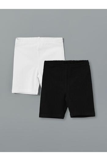 LC Waikiki Set of 2 Elastic Pajama Bottoms for Girls