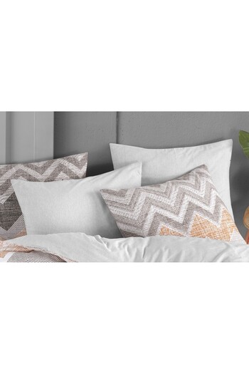 MyStory Home Gray Set of 2 Solid Color Pillowcases