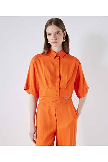 İpekyol Blouse with waist accents
