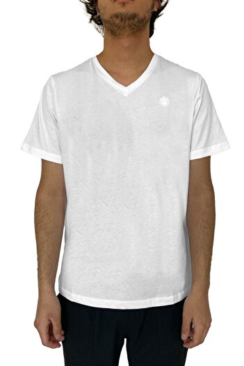 lumberjack 4m-ct106 Bsc V Nk T-sh 4fx White Xl
