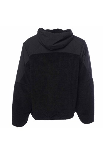 hummel Jude Erkek Siyah Kapüşonlu Mont
