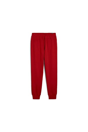 Puma Essentials Logo Erkek Kırmızı Eşofman Altı