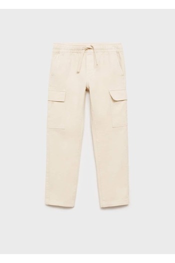 MANGO Kids Straight Cut Cargo Pants