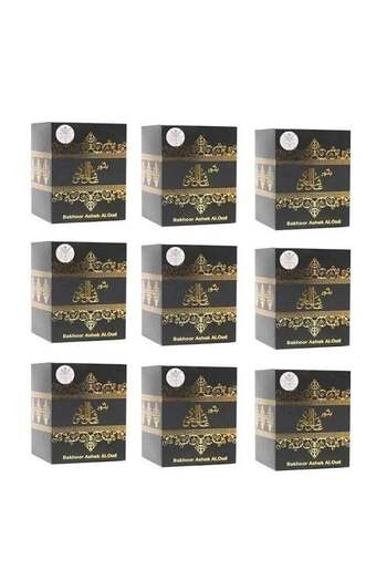 ALMAS Perfumes Bakhoor Ashek Al Oud 30gm*9psc