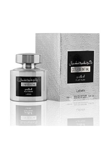 lattafa Confidential Platinum Eau de Parfum 100ml