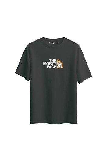 Risil-Nu Company Morty Printed Unisex Oversize Cotton T-Shirt - Soft and Comfortable