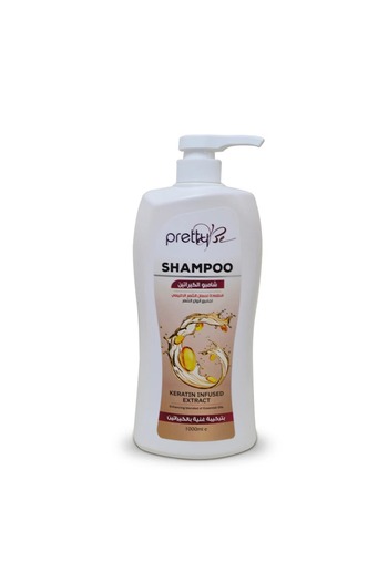 Pretty Pretty Bee Keratin Infused Shampoo, Enriched with Essential Oil Blend, 1000ml