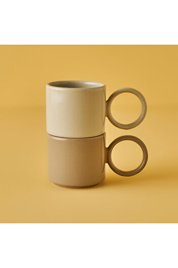 Bella Maison Set of 2 Arcana Espresso Grey (270 Cc)