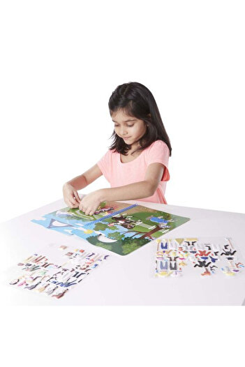 Melissa & Doug Σετ αυτοκόλλητων Fluffy Riding Club