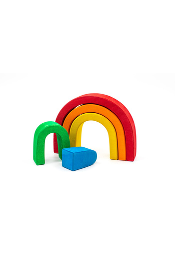 Marc toys Χειροποίητο Σετ, Αψίδα Ουράνιου Τόξου, Μεσαίο Κόκκινο