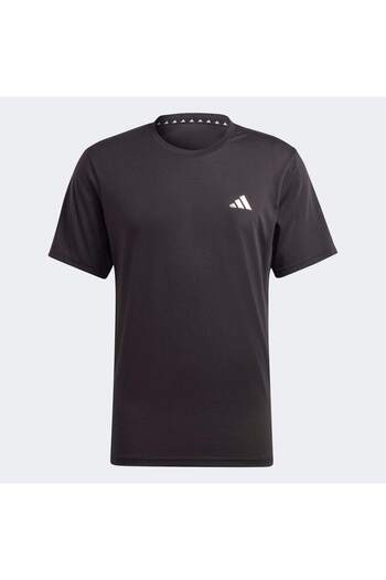 adidas Ανδρικό μπλουζάκι μαύρο Tr-es Comf Ic7421