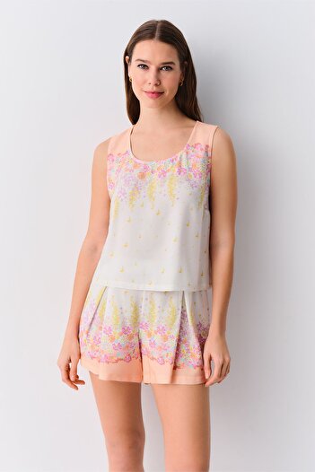 SUWEN Sunset Shorts Pajama Set