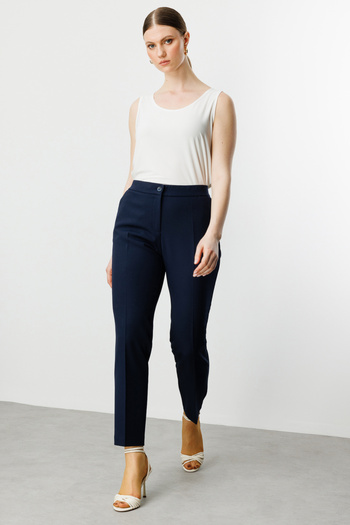 Ekol Large Size Trousers with Elastic Waist