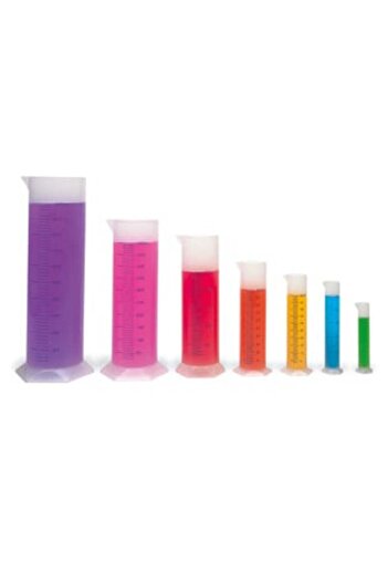 Learning Resources Graduated cylinders - set of 7 pieces