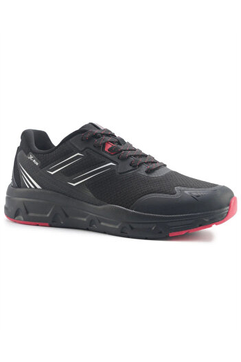 Kinetix Lexus Tx 5Fx Men's Black-Red-Silver Casual Sneakers