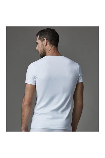 Eros Ers004 Compact O Neck Men's T-Shirt (Pack of Two) - White