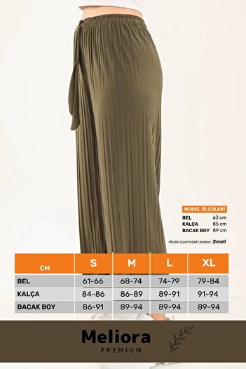 Pastimore New Trend Wide Leg Mother Women Comfortable Pleated Sendy Pants with Elastic Waist that Doesn't Show Underwear