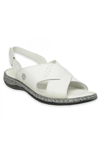 Mammamia D25Ys-2525Z Daily White Women's Sandals
