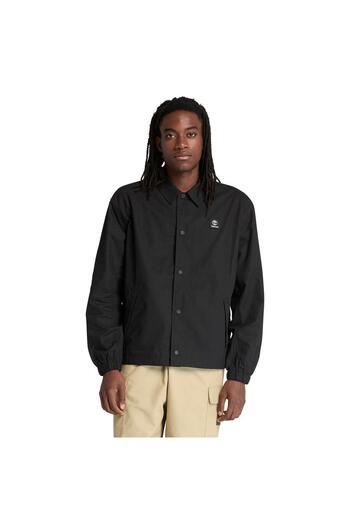 Timberland Μαύρο Ripstop Coach Jacket - Υφαντό Badge TB0A6FA90011