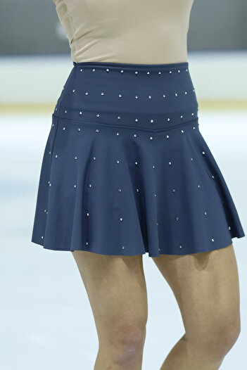 moiglide Aurora Stoned Diver Shorts Skirt