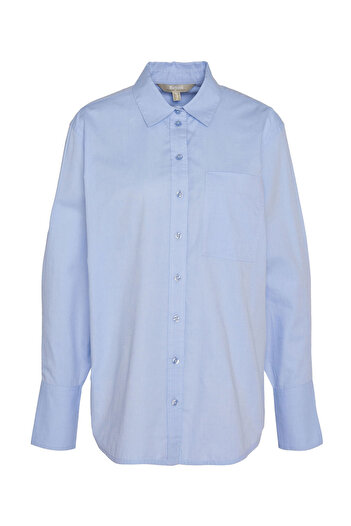 Barbour Josephine Gömlek Bl15 Blue
