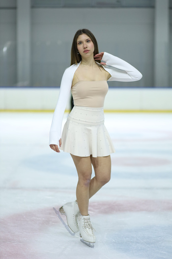 moiglide Aurora Stoned Diver Shorts Skirt